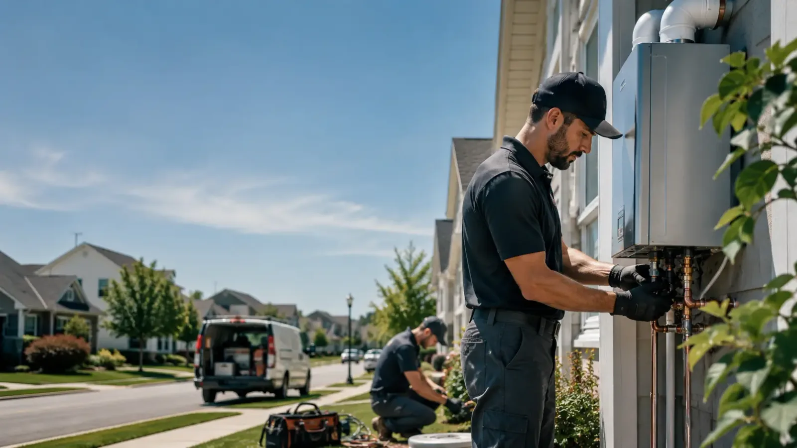Tankless Water Heater Installation in Como, TX